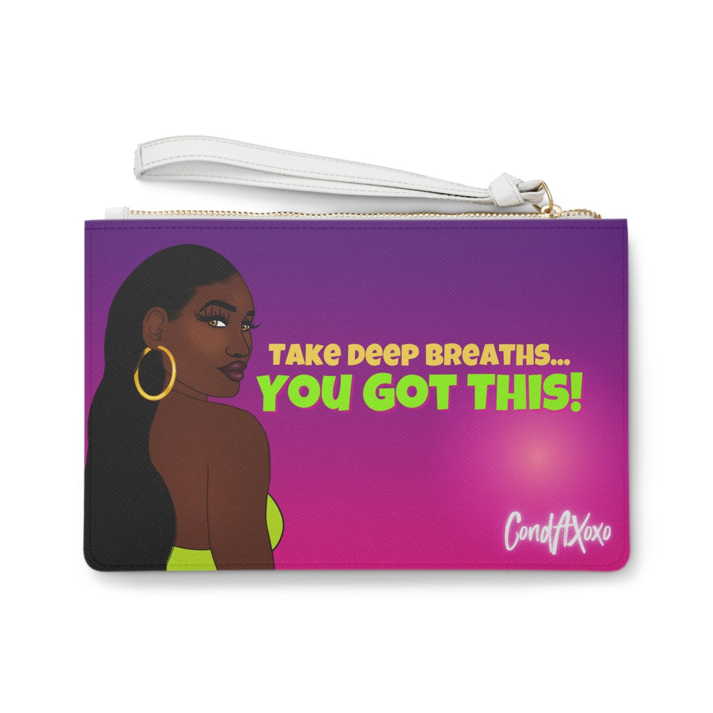 "Hope" HOMEGIRL Grab-N- Go! Clutch | 2-N-1 Entanglement Design Xoxo Market