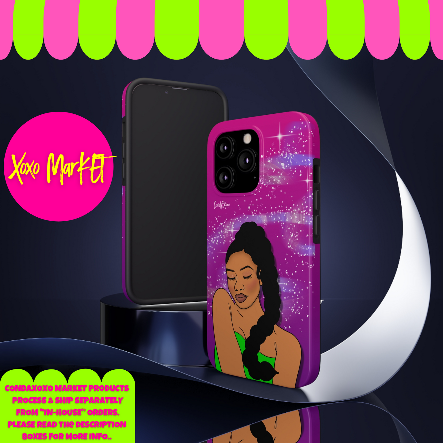 "Dreaming Big" HOMEGIRL Protective Phone Case | Xoxo Market