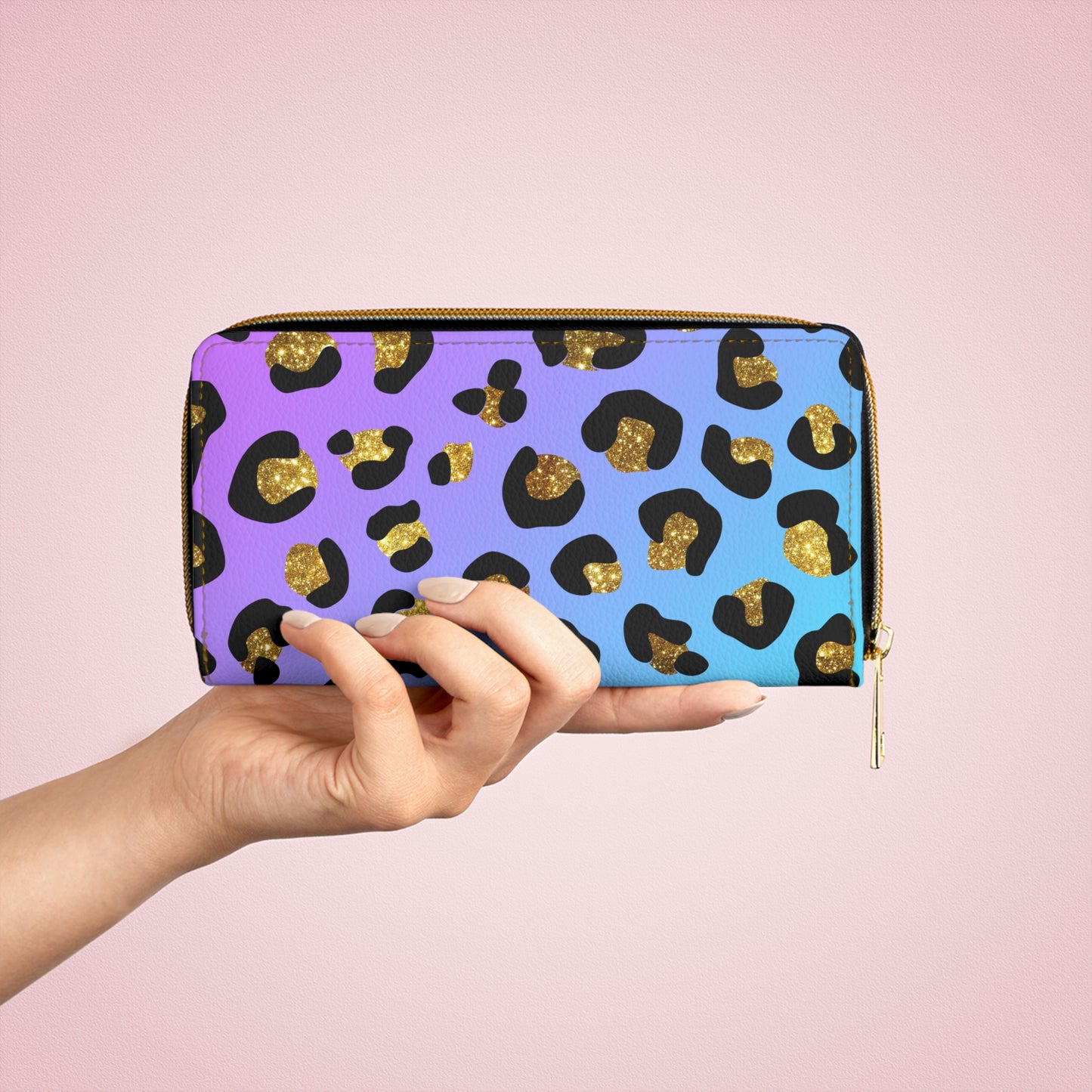 "Aqua" Zipper Wallet | Xoxo Market