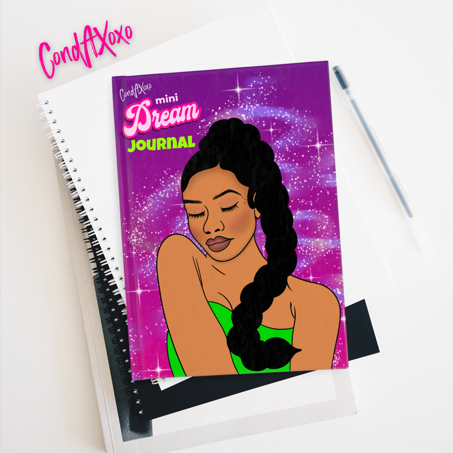 CondAXoxo Mini Dream Journal | Hardcover Journal - Blank | Xoxo Market