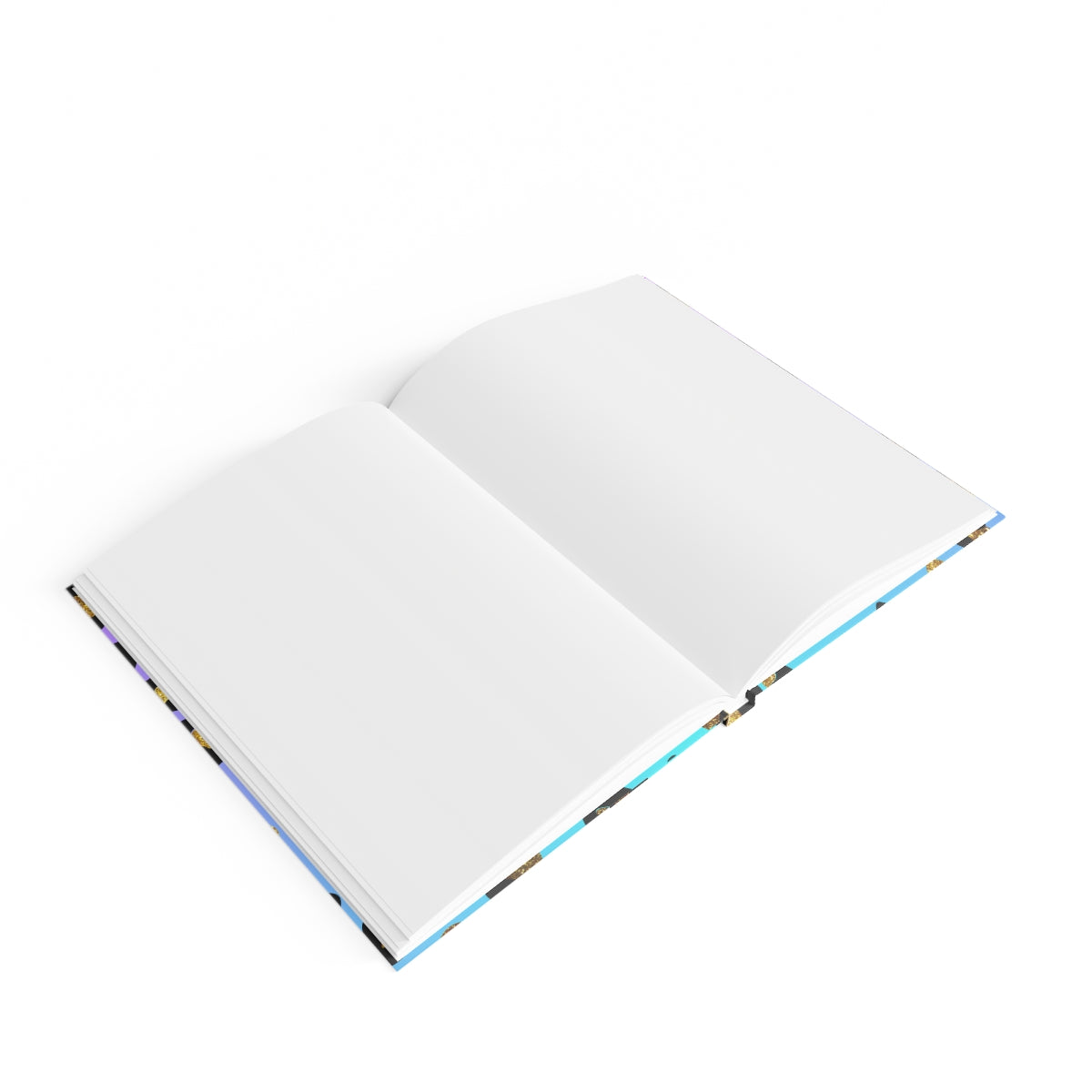 "AQUA" Hardcover Journal-Blank