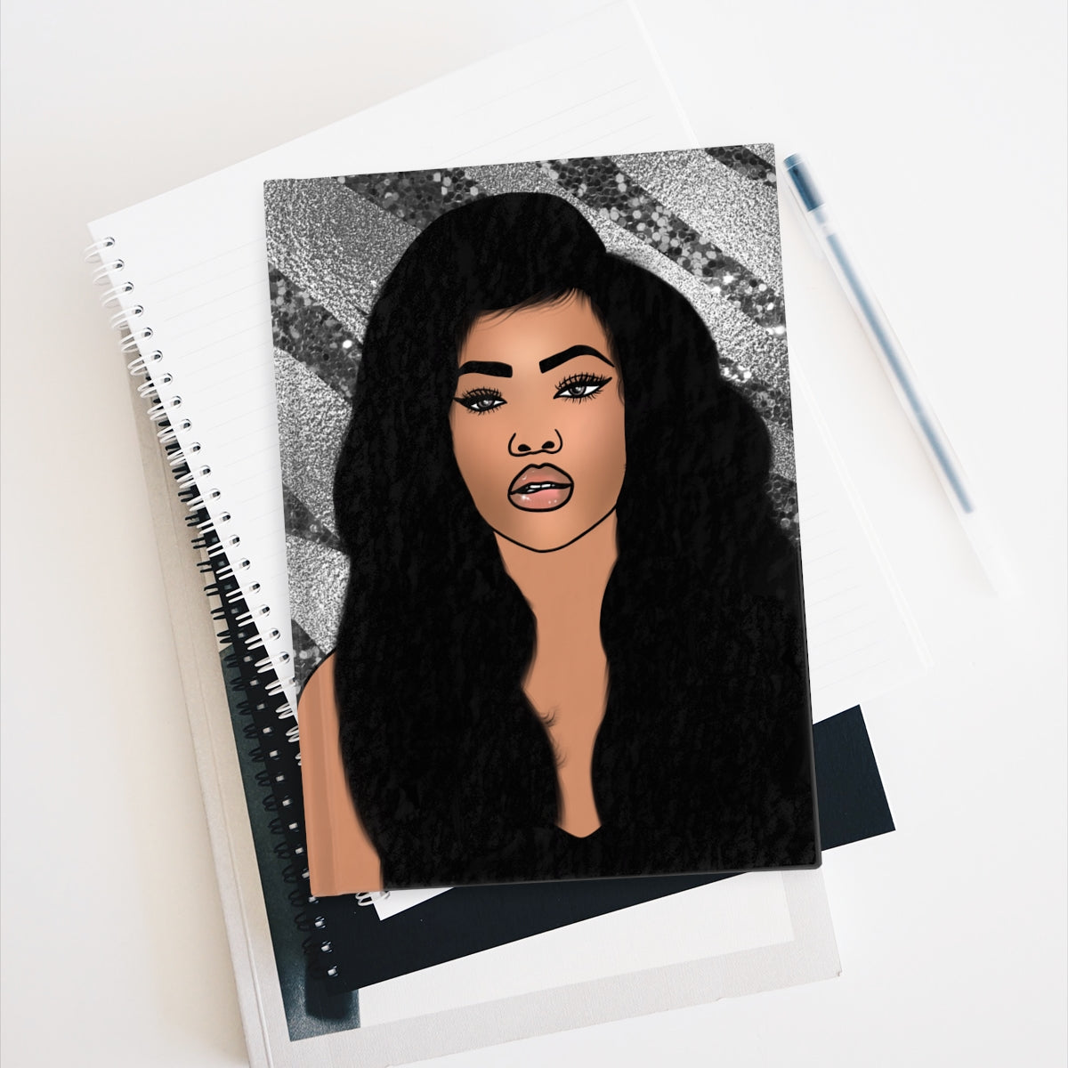 Sparkle "Donna" Homegirl Hardbound Journal-Lined | Xoxo Market