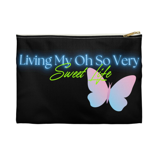 "Living My Oh So Very Sweet Life" Accessory Pouch | Xoxo Market