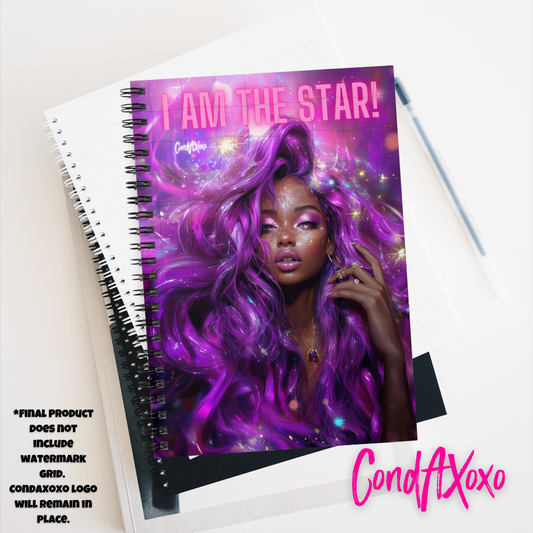 "I Am The Star! | Spiral Notebook - Ruled Line | Xoxo Market