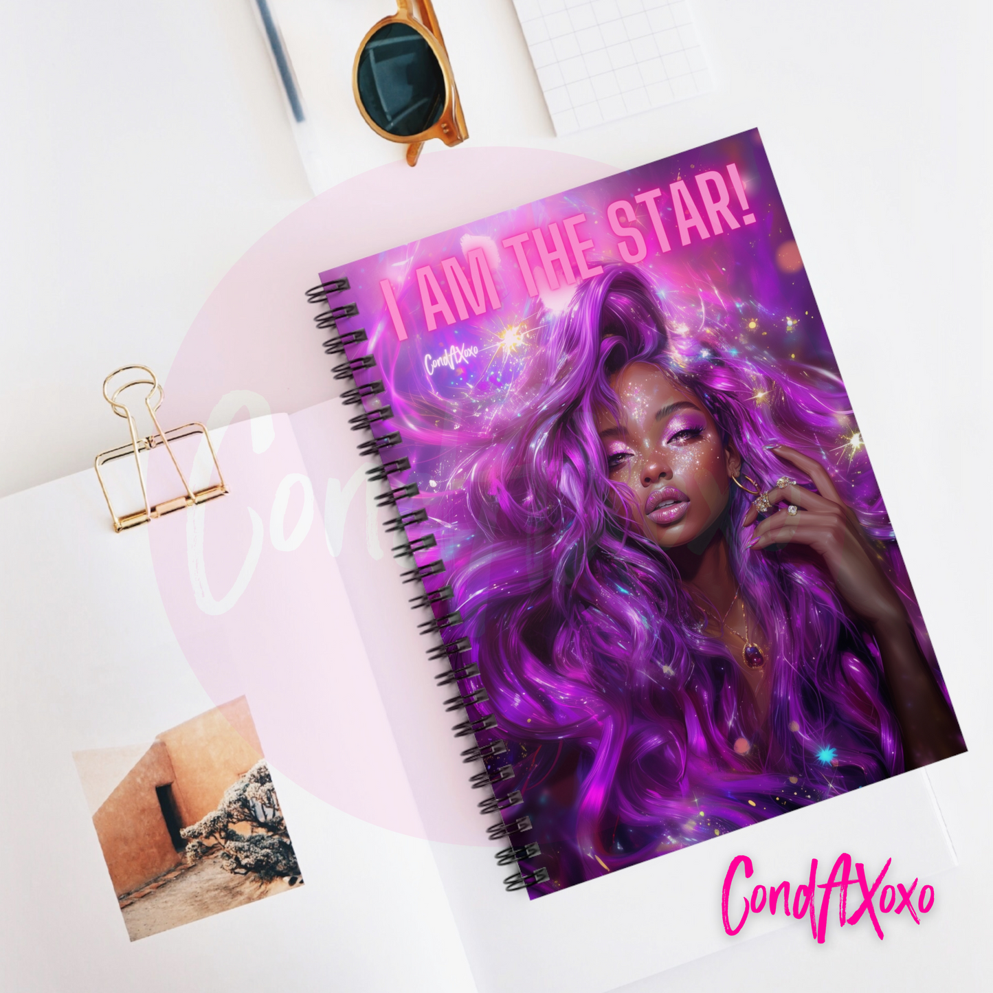 "I Am The Star! | Spiral Notebook - Ruled Line | Xoxo Market