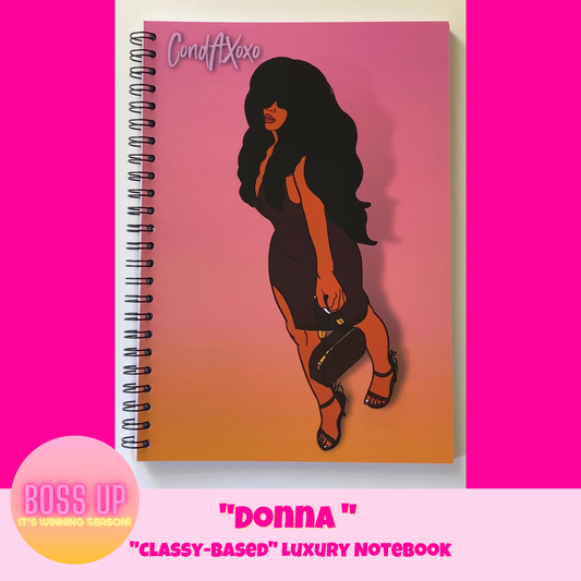 Donna "It's Winning Season!" Classy-Based Luxury Wired Notebook