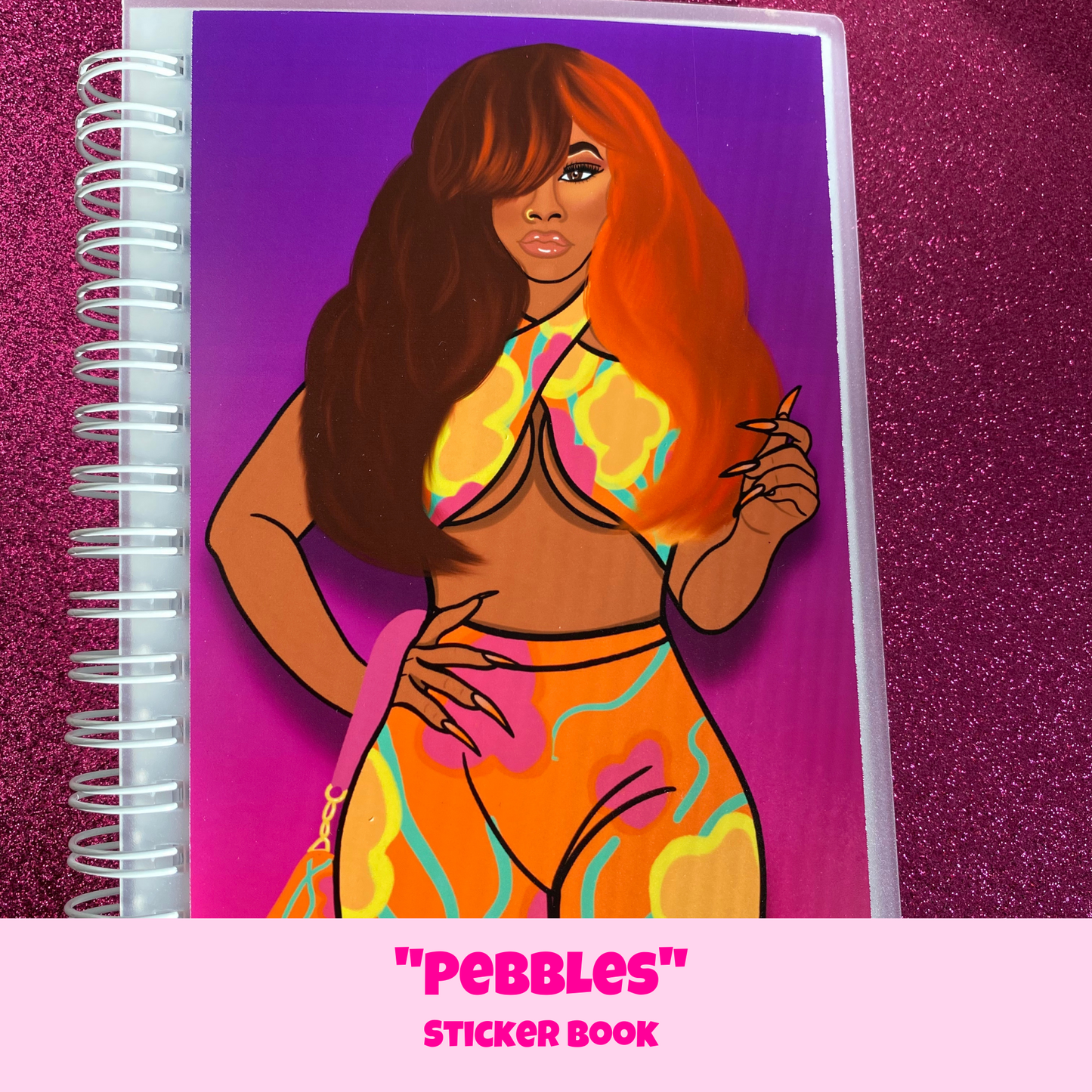 "Pebbles" Sticker Book