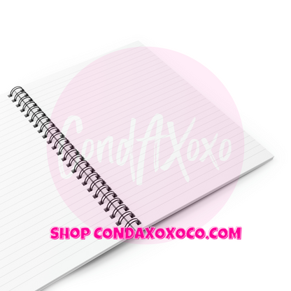 "Post Your Gawd Damn Sh*t!" Gem Drop Series Spiral Notebook W/ The OG Background | Xoxo Market