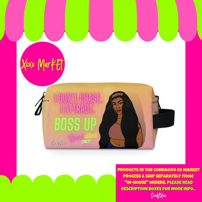 "Angie" Boss Up "It's Winning Season!" Toiletry Bag | Xoxo Market